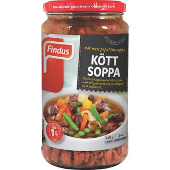 Köttsoppa Findus 465g/1L (Beef Soup)