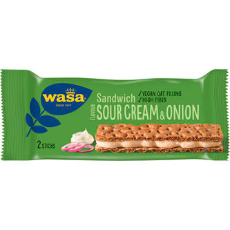 Sandwich Sour Cream/Onion Wasa 33g