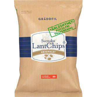 Chips Gräddfil Lantchips 180g